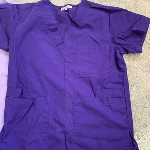 Purple Scrub top